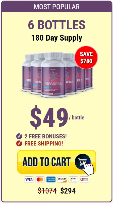 presgera 6 bottles price